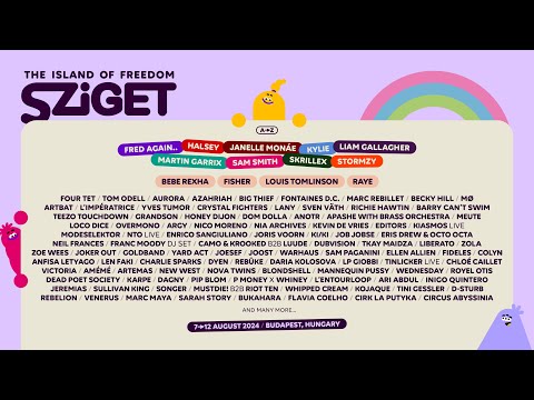 Sziget Festival 2024 I Full Lineup