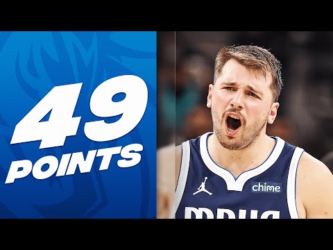 Luka Doncic&#039;s Historic 49-Point Performance! 🙌| October 27,2023