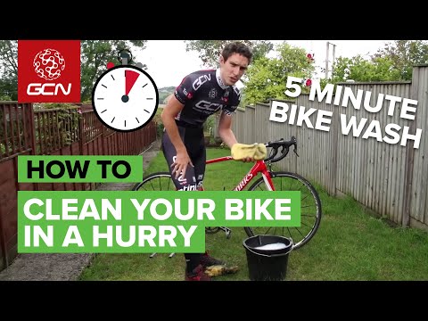 The 5 Minute Bike Wash - How To Clean Your Bike In A Hurry