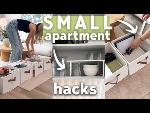 How To Organize a Small Apartment | 8 Ways To Organize