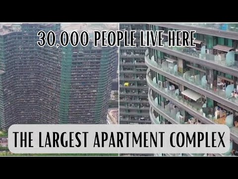 Hangzhou Regent International. Biggest residential building in the world