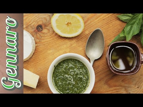 Traditional Basil Pesto | Gennaro Contaldo