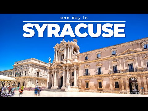 ONE DAY IN SYRACUSE (ITALY) 🇮🇹 | 4K 60FPS | A UNESCO World Heritage Site on the East Coast of Sicily