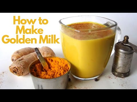 It Tastes Too Good to be This Healthy! ~ Golden/Turmeric Milk Recipe