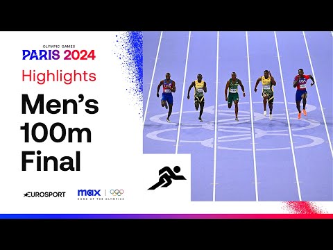 PHOTO FINISH IN PARIS! 🥇 | Men&#039;s 100m Olympic Final Highlights | #Paris2024 #Olympics