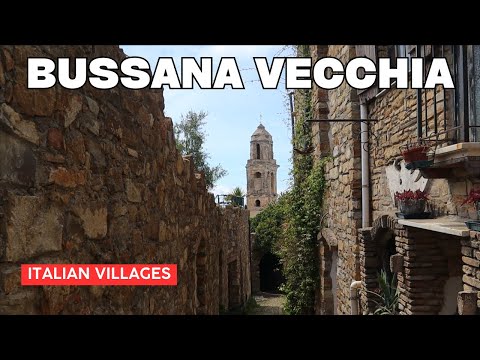 BUSSANA VECCHIA the village that LIVED TWICE ITALY Liguria (rebuilt after earthquake)