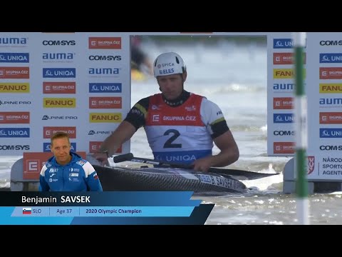 Benjamin Savsek, Slovenia, Canoe Slalom, Finals / 2024 ICF Canoe Slalom World Cup Prague Czechia