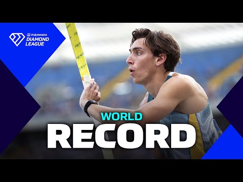 Mondo Duplantis breaks world record with 6.26m in Silesia pole vault - Wanda Diamond League 2024