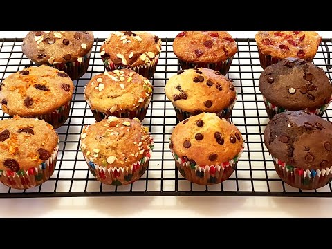 Best Ever Muffins Recipe: ONE Batter with ENDLESS Variations