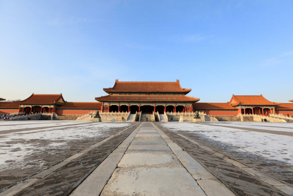 The Forbidden City (Palace Museum) in China China's building of Beijing the imperial palace