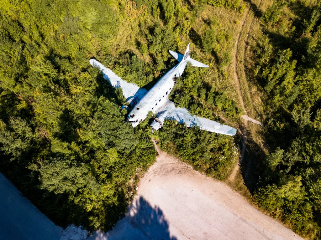 Abandoned Željava ( Zeljava) Air Base, situated on the Croatian Bosnian border near Bihać, was the largest underground airport and military air base in Yugoslavia, and one of the largest in Europe.