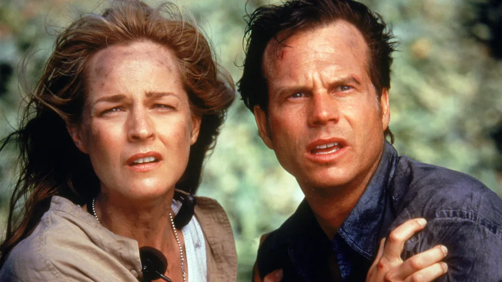 Hellen Hunt in Bill Paxton v filmu Twister