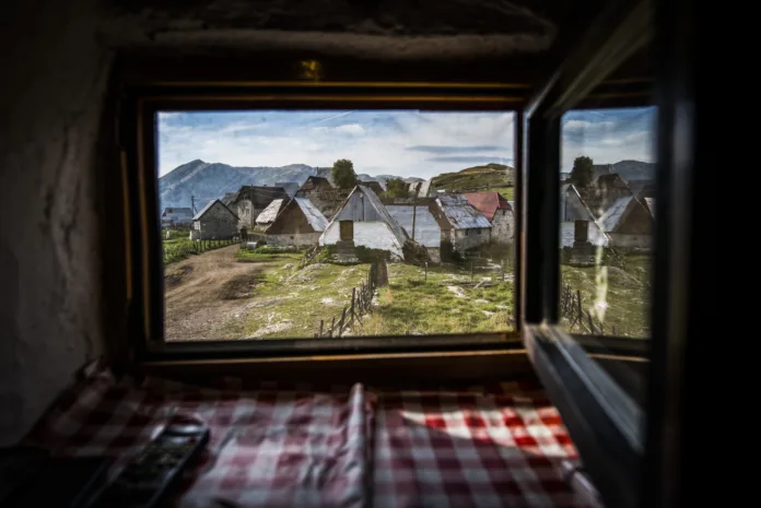 Lukomir the last village in Bosnia and Herzegovina, famous tourist spot for hikers and tourist. Traditional farming and food production are recognised in this remote village.