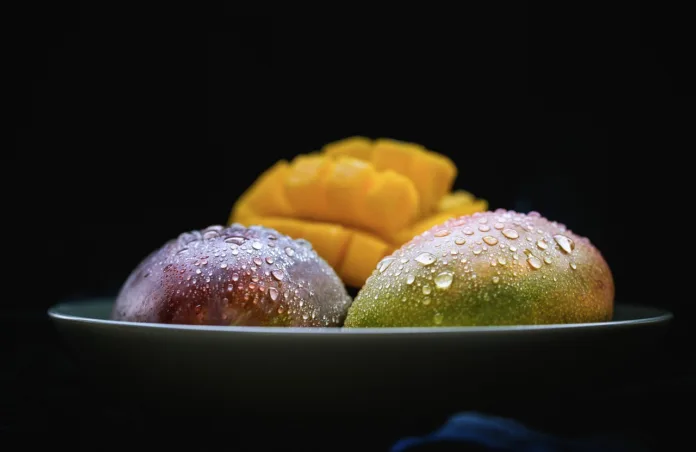 mango, fruit, still life