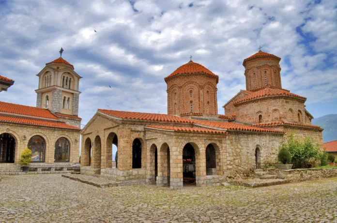 Saint Naum Monastery is located on a high cliff above the Ohrid Lake, in its southernmost point, on one locality with rare natural beauty. The erection of this monastery is connected with the name of Saint Naum, associate to saint Clement (Kliment).