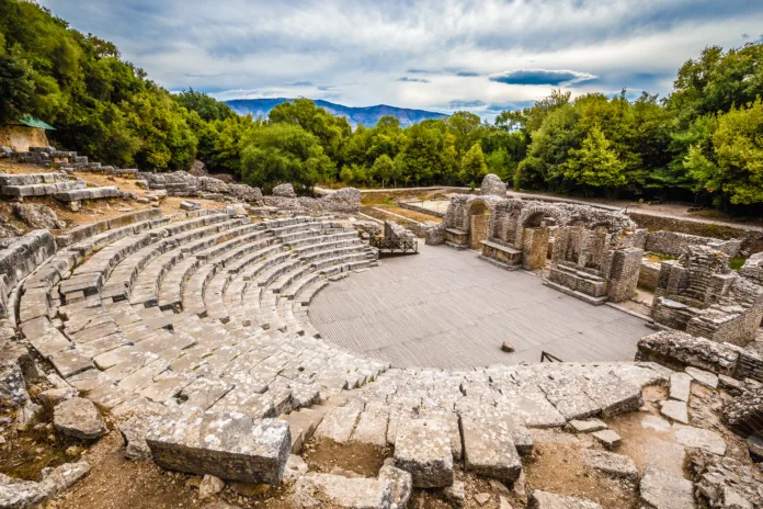 Theatre In Butrint National Park - Vlora, Albania, Europe