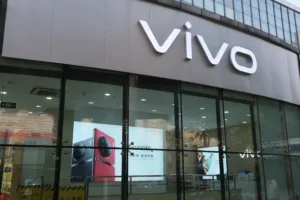 Wuhan,China-Jan.18th 2023: VIVO smartphone retail store. Chinese electronics brand