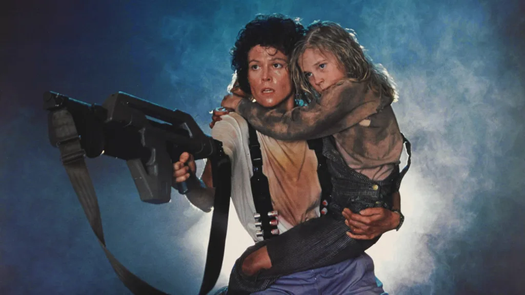 Ellen Ripley in Newt v filmu Osmi potnik 2