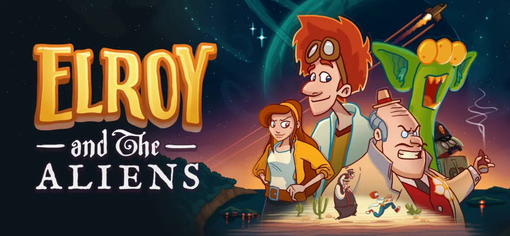 Slovenska videoigra Elroy and the Aliens, ki jo je ustvarila slovenska ekipa Motiviti