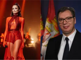 Severina in Aleksandar Vučić