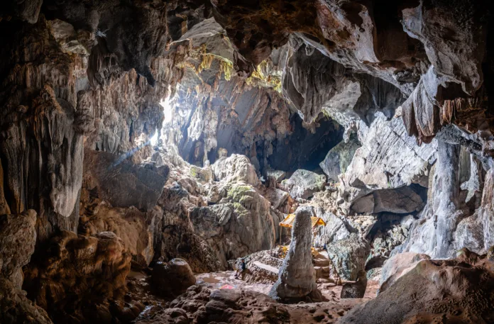 views of son doong cave. it is believe is the biggest cave in the world