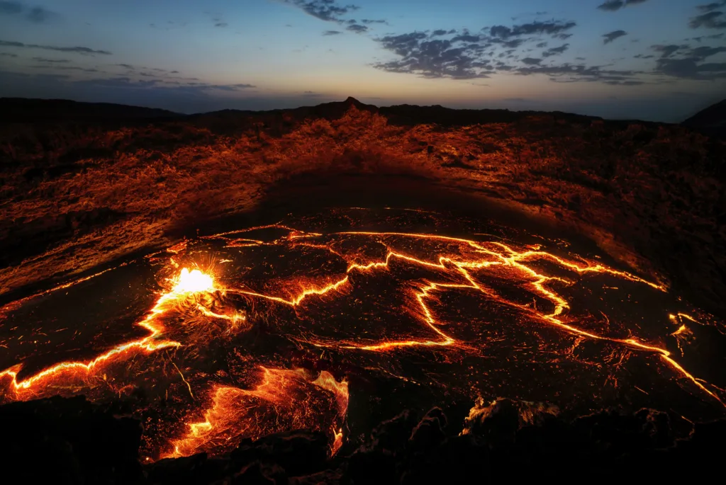 Erta Ale Volcano Ethiopia taken in 2015