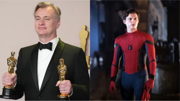 Christopher Nolan in Tom Holland