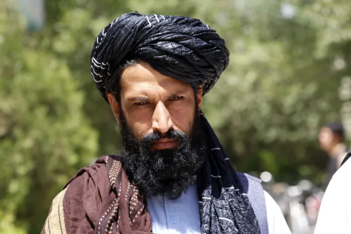 An Afghan Taliban from pashtun ethnicity. The photo was taken in an event where authorities of Education ministry have gathered in a public school in eastern Logar province on September 14,2022. In this event, and foreign aid organization donated food packages to beneficiaries. At the end the Taliban official demanded more assistance from international aid organizations.
Logar, Afghanistan, September 14, 2022.