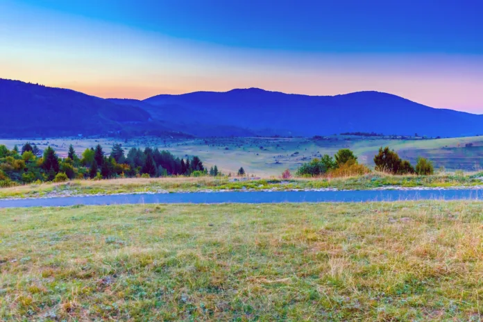 Beautiful landscapes in summer on Bjelašnica, Bosnia and Herzegovina