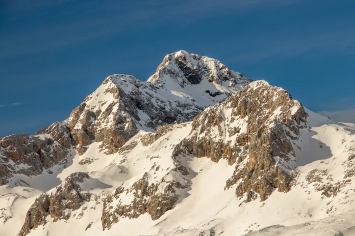 beautiful mountains in Triglav national park, Slovenia